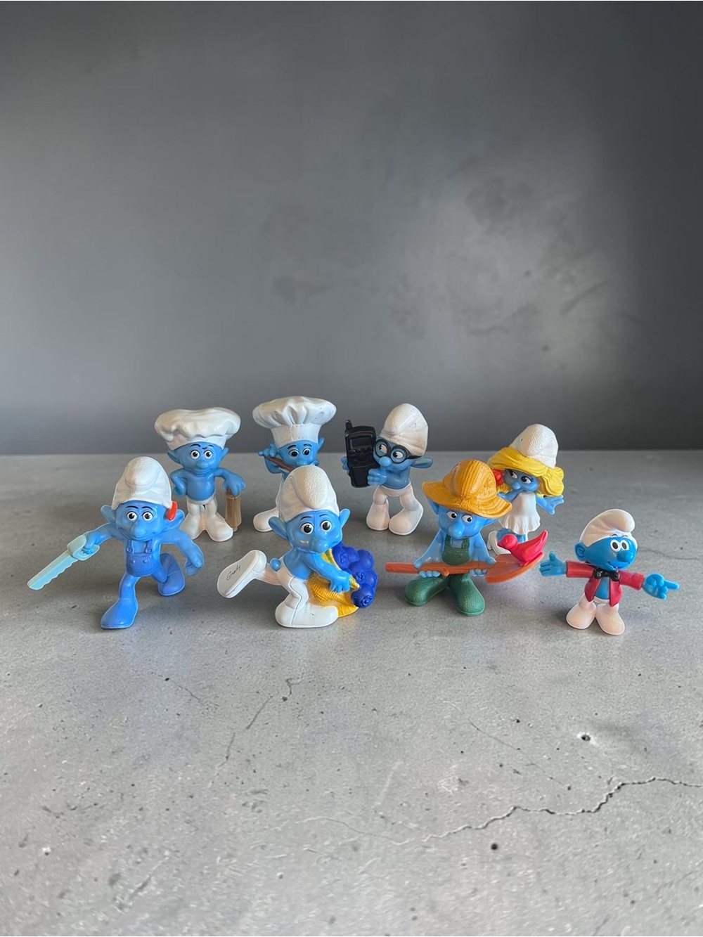 Smurfs Movie Figures Lot of 8
McDonalds Happy Meal Toys 2011
Peyo 3" PVC